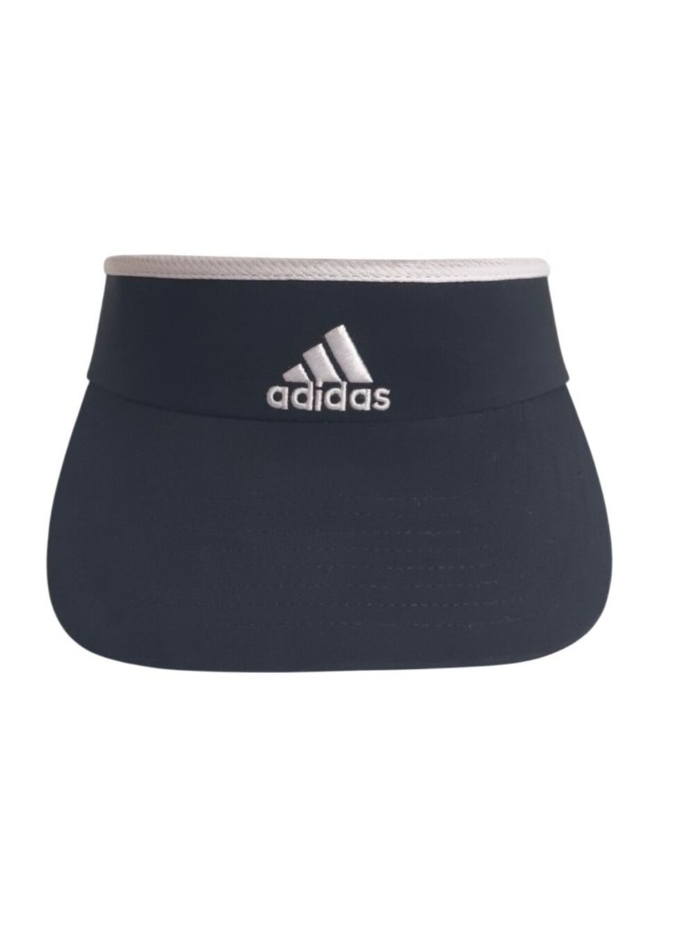 Adidas Aeroready Women Golf Visor Navy White Climalite Sports Sun Hat Active Wea